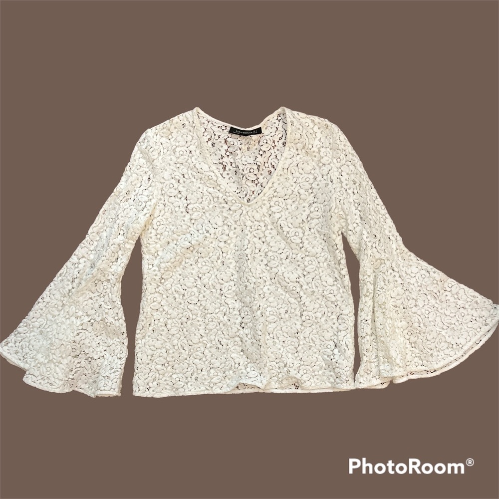 Zara cream top
